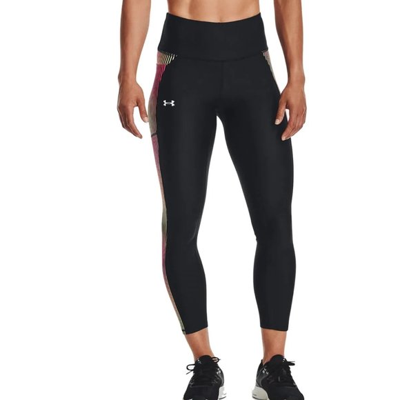 Under Armour UA HeatGear High-Rise Ankle Leggings 1369288 002 Womens Size Small - Picture 7 of 7